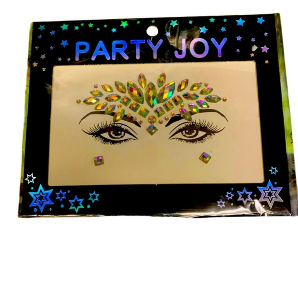 Party Joy Iridescent Face Jewels